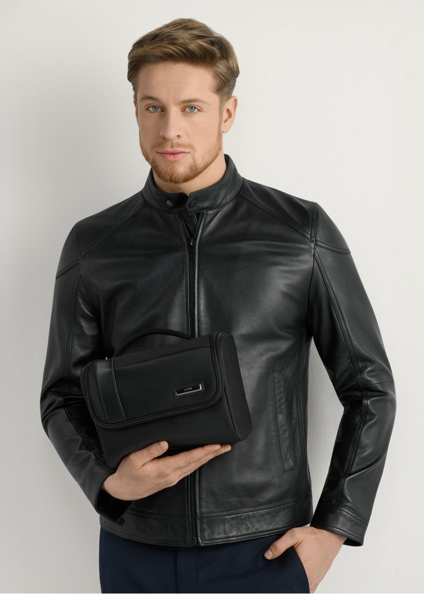 Duża czarna kosmetyczka męska TORMN-0405-99(W26)