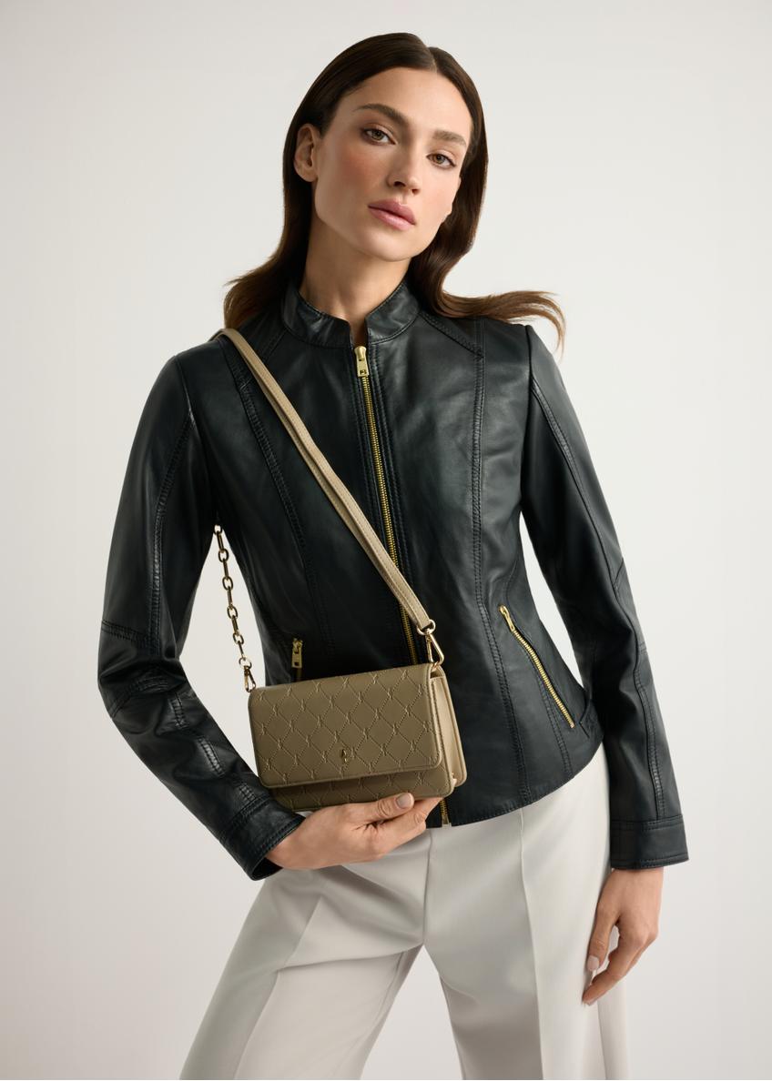 Mała torebka damska w kolorze beżu TOREC-1178-1P(W26)