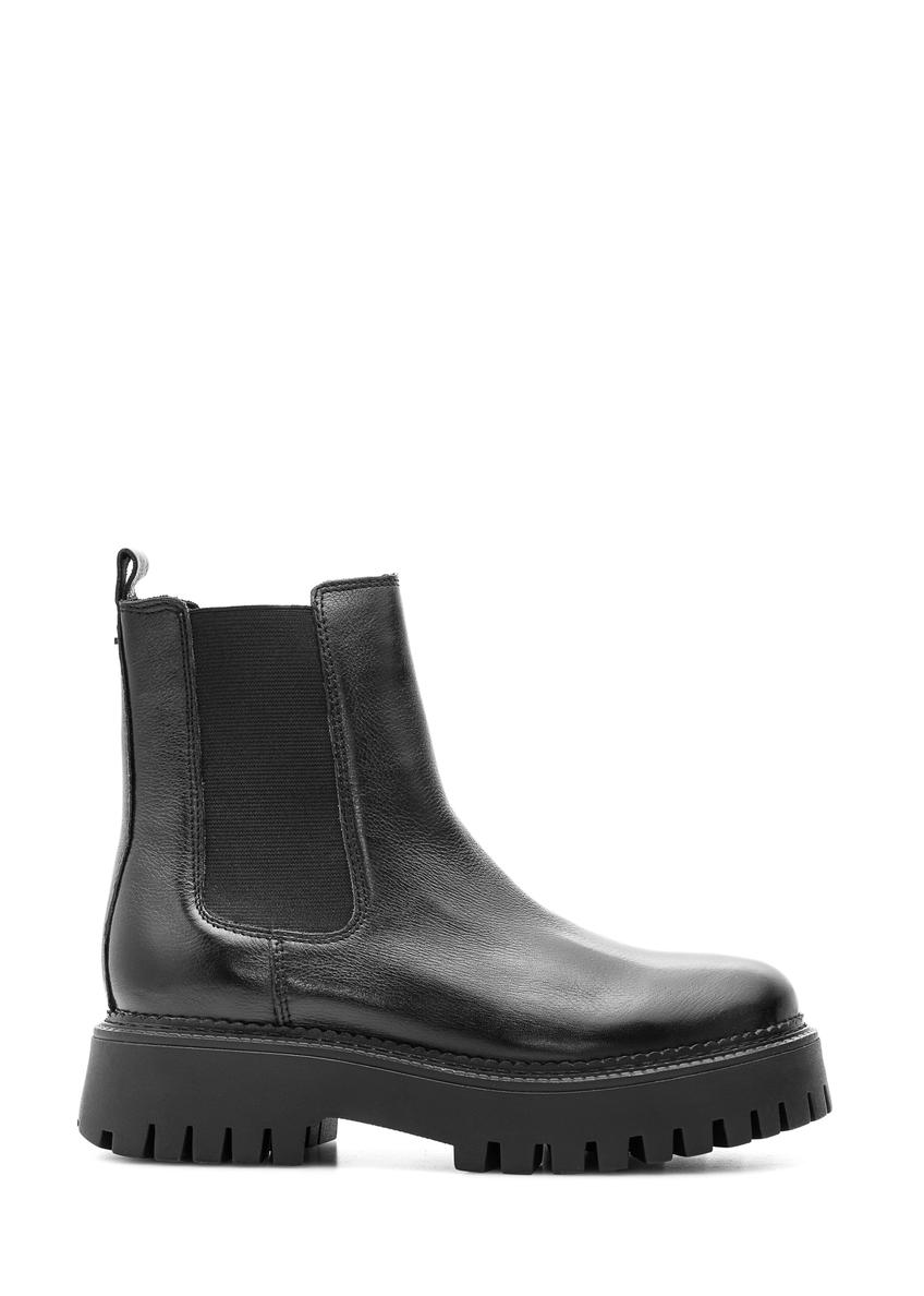 Czarne sztyblety damskie BUTYD-1182-99(Z25)