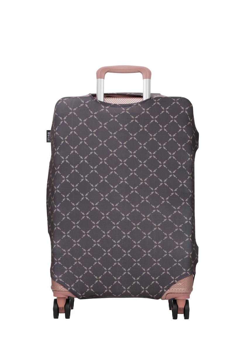 Brązowy pokrowiec na małą walizkę AW-013-0006-1P-S(W26)