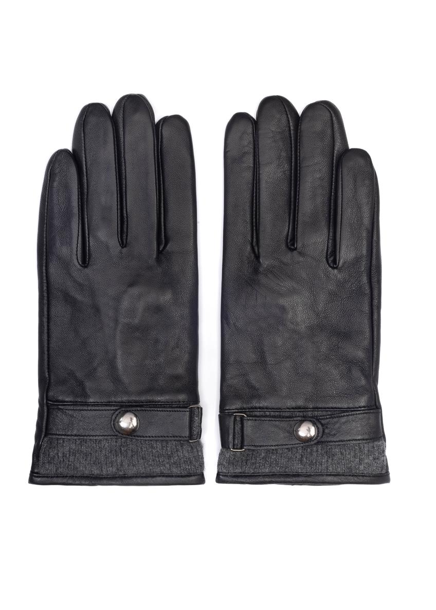 Men's leather gloves REKMS-0005-99(Z24)