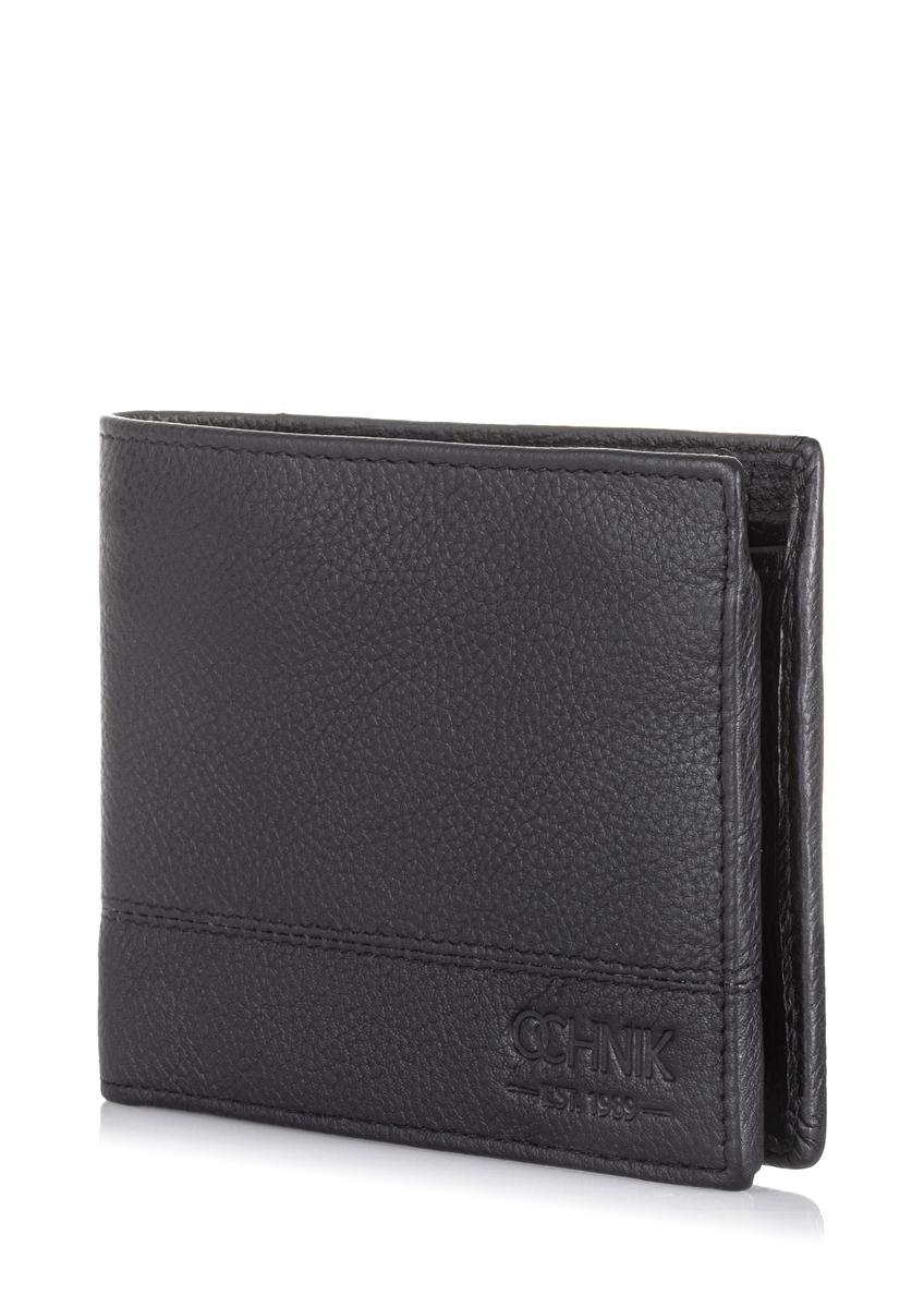 Skórzany portfel męski z przeszyciem PORMS-0514-99(W23)