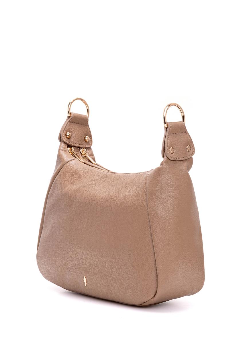 Torebka shopper na ramię w kolorze camelu TOREC-0885B-81(Z25)
