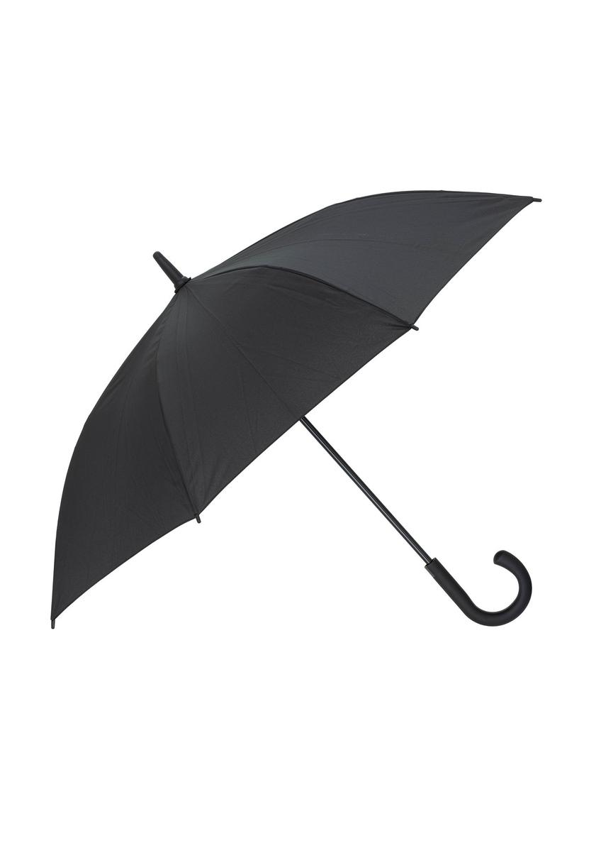Duży parasol damski w kolorze czarnym PARSD-0035-99(W24)