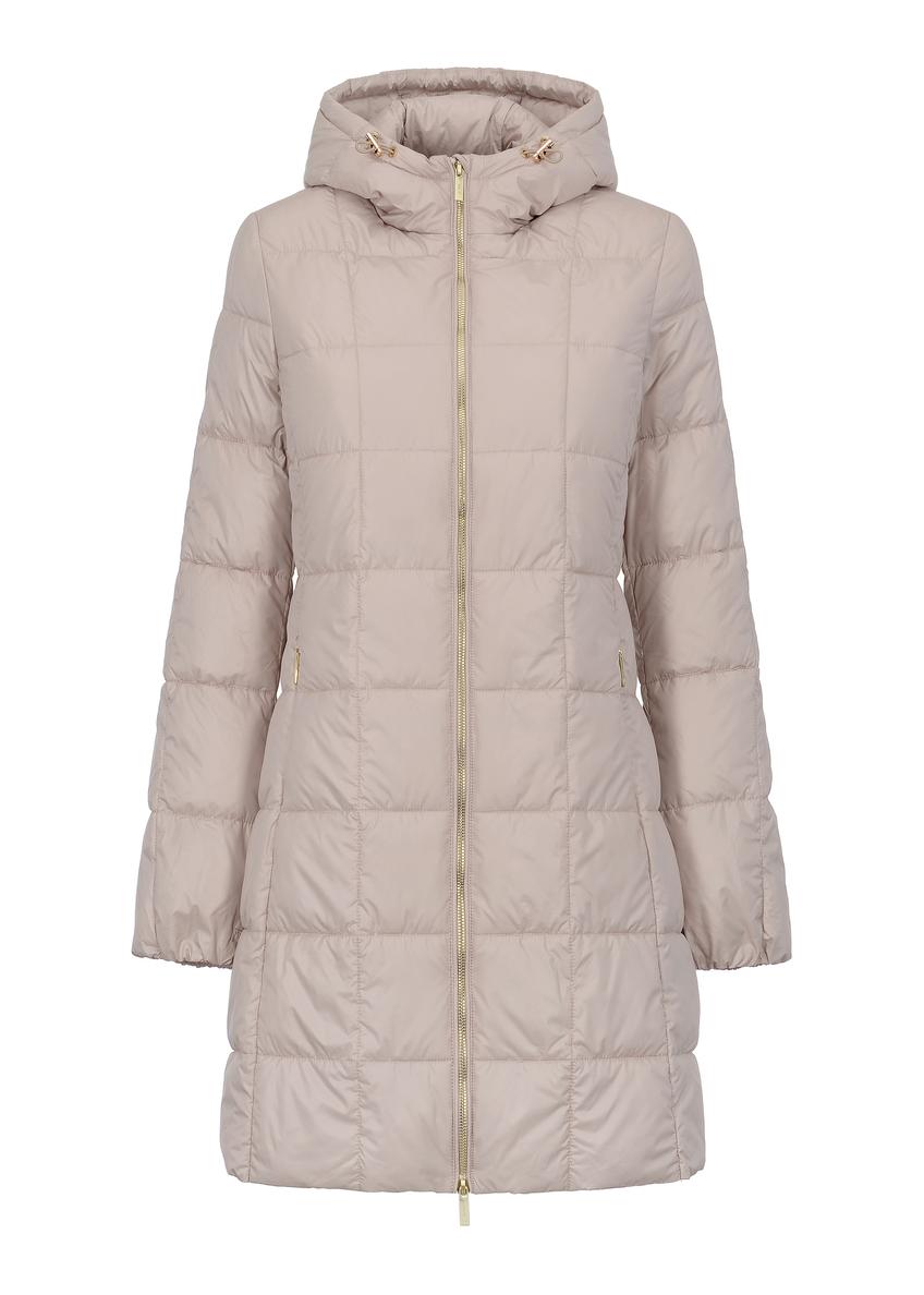 Beżowa kurtka damska 2w1 KURDT-0462-81(Z23)-06