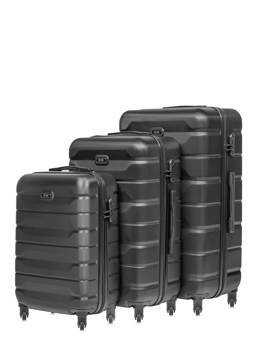 Komplet walizek na kółkach 19''/24''/28'' WALAB-0067-99(W24)