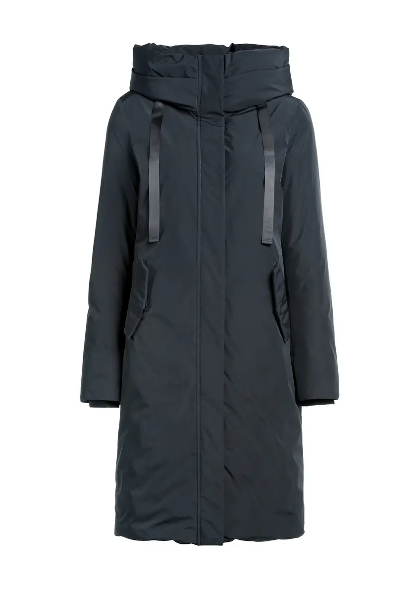 Czarna damska kurtka zimowa KURDT-0583-99(Z25)