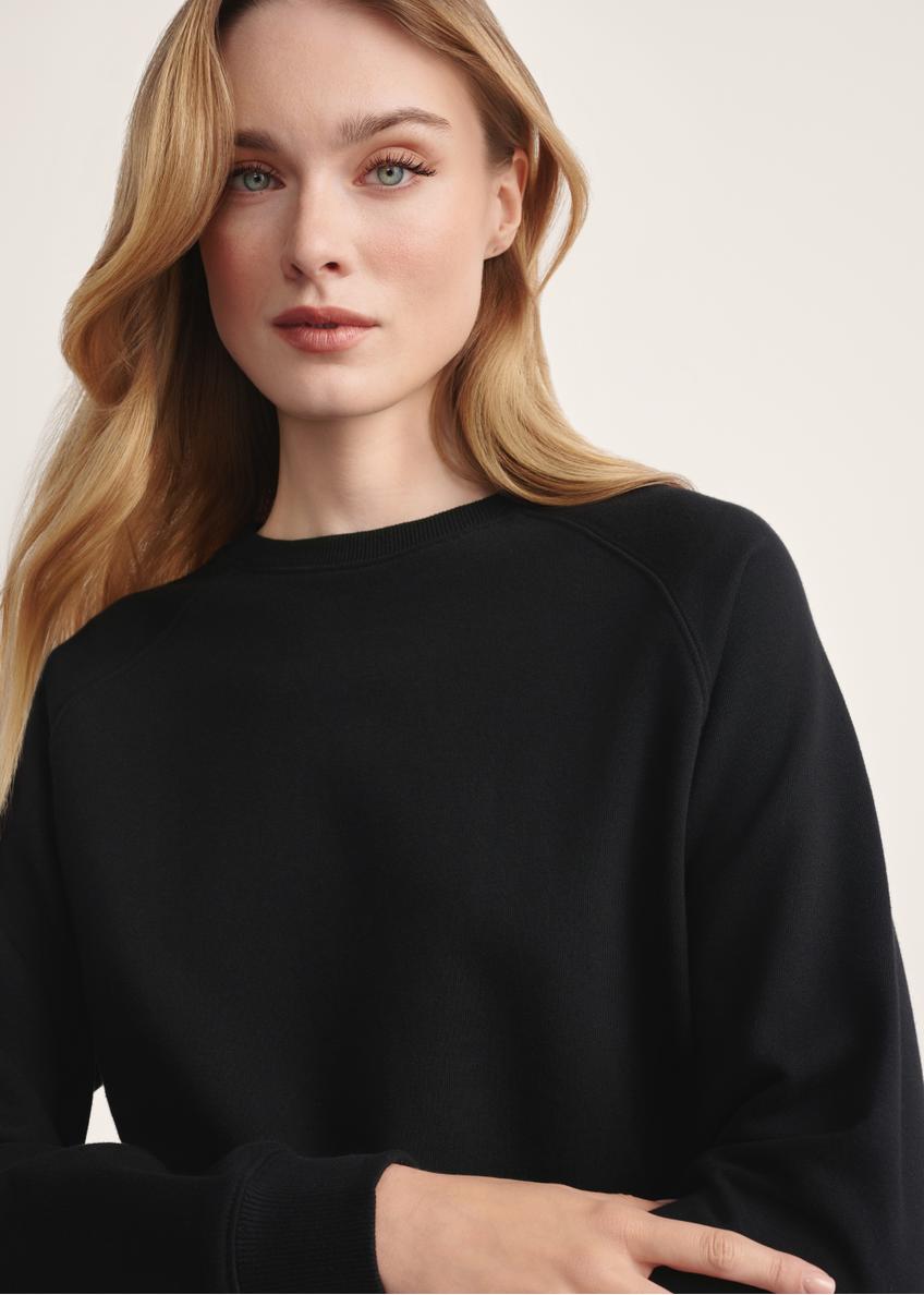 Czarna bluza damska BLZDT-0114-99(Z25)