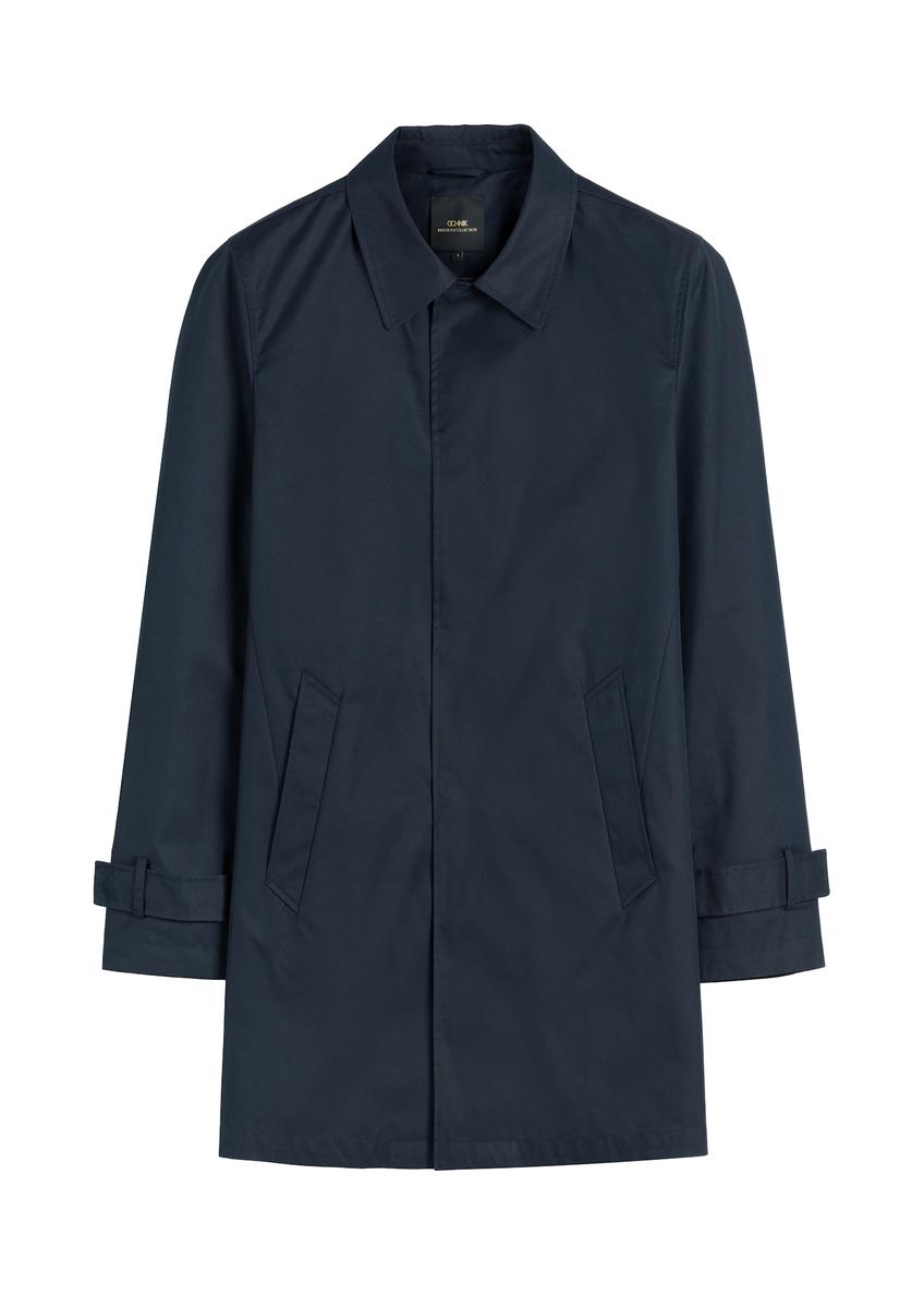 Granatowa kurtka męska KURMT-0408-7D(W26)