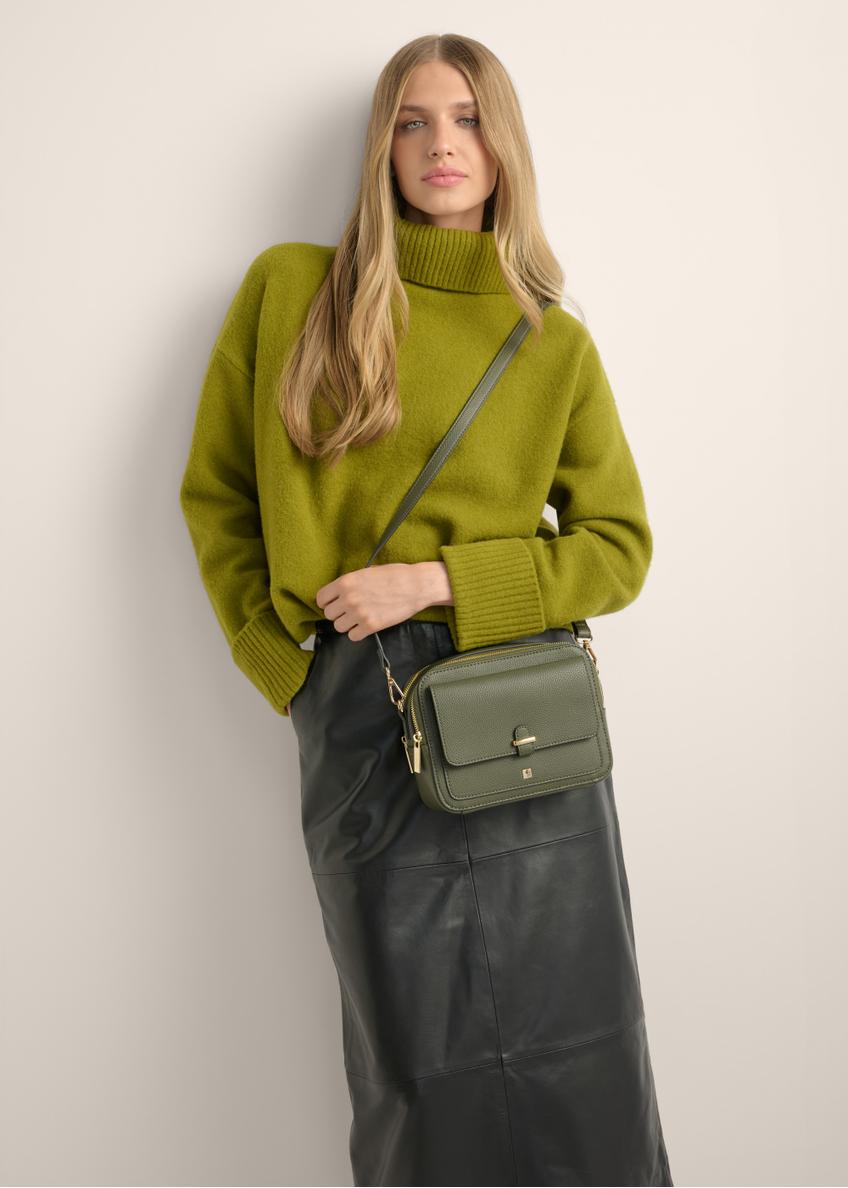 Listonoszka damska w kolorze khaki TOREC-0405-8B(Z26)