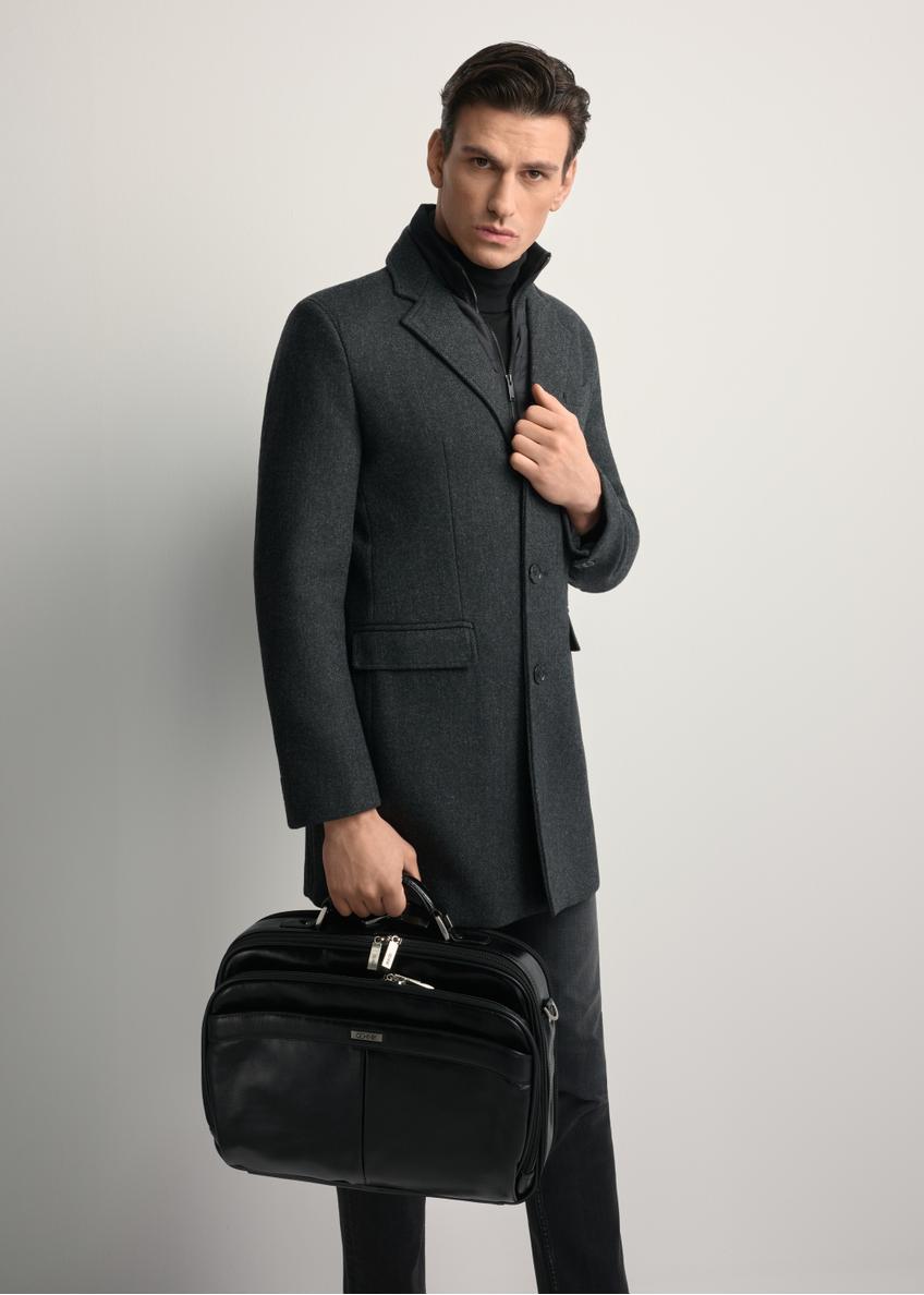 Czarna skórzana męska torba na laptopa TORMS-0482-99(Z25)