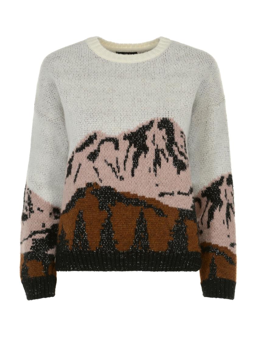 Ciepły sweter damski SWEDT-0166-81(Z22)-04