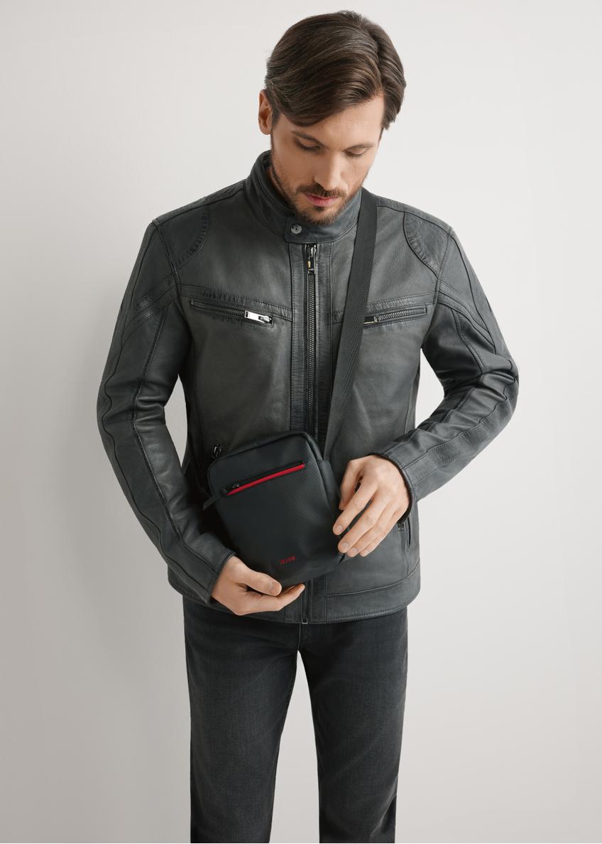 Czarna saszetka męska TORMN-0400-9J(W26)