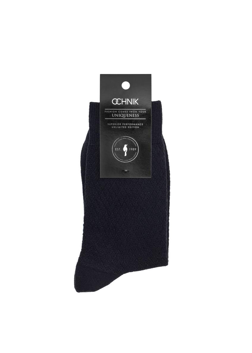 Black long men's socks SKAMT-0193-99(Z24)