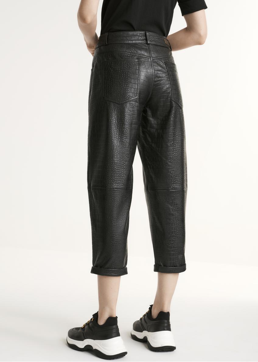 Skórzane spodnie damskie SPODS-0020-1155(Z22)