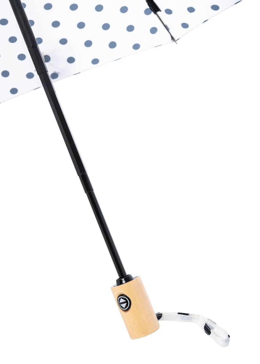 Kremowy składany parasol damski PARSD-0034-0P(W26)