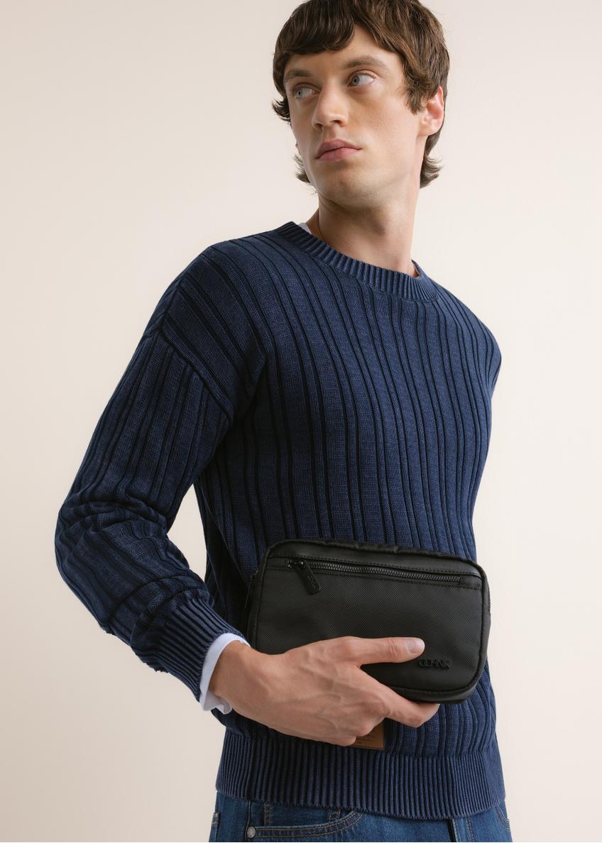 Czarna kosmetyczka męska TORMN-0429-99(Z26)