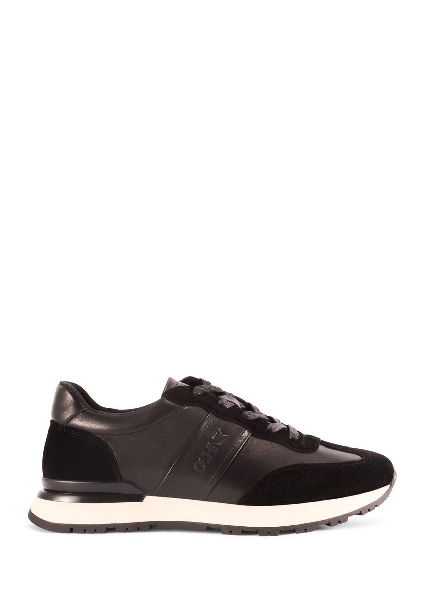 Czarne sportowe buty męskie BUTYM-0510-99(Z25)