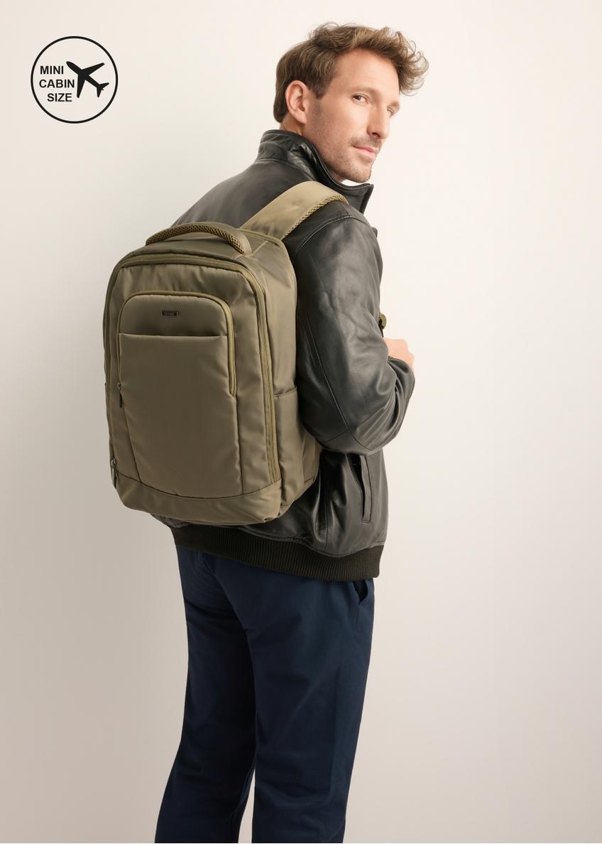 Plecak do samolotu w kolorze khaki PLCMN-0014-8D(Z26)