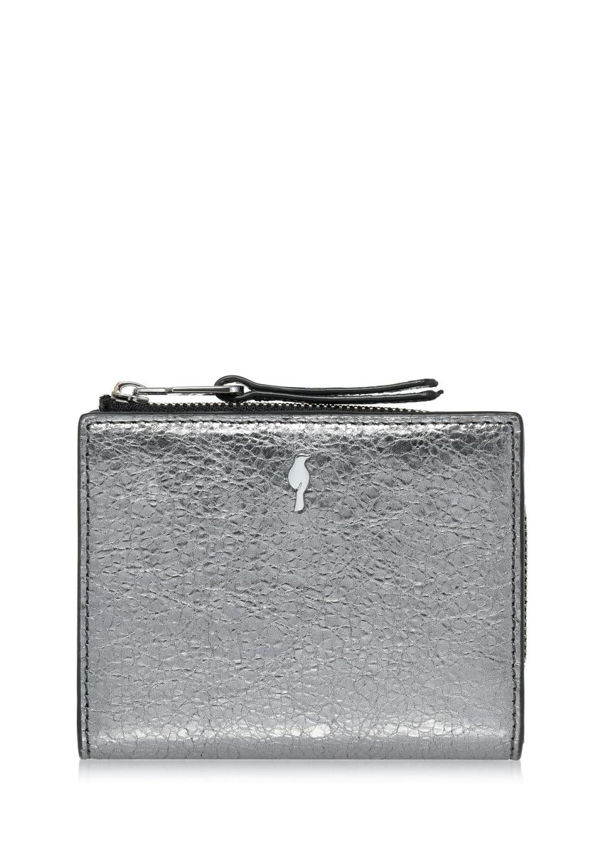 Silver Leather Medium Women's Wallet PORES-0935-95(Z24)