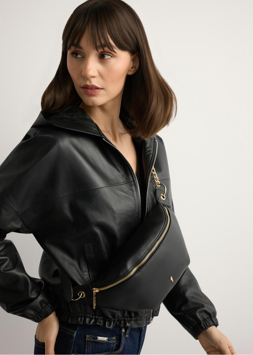 Czarna nerka damska TOREC-0788C-99(Z25)