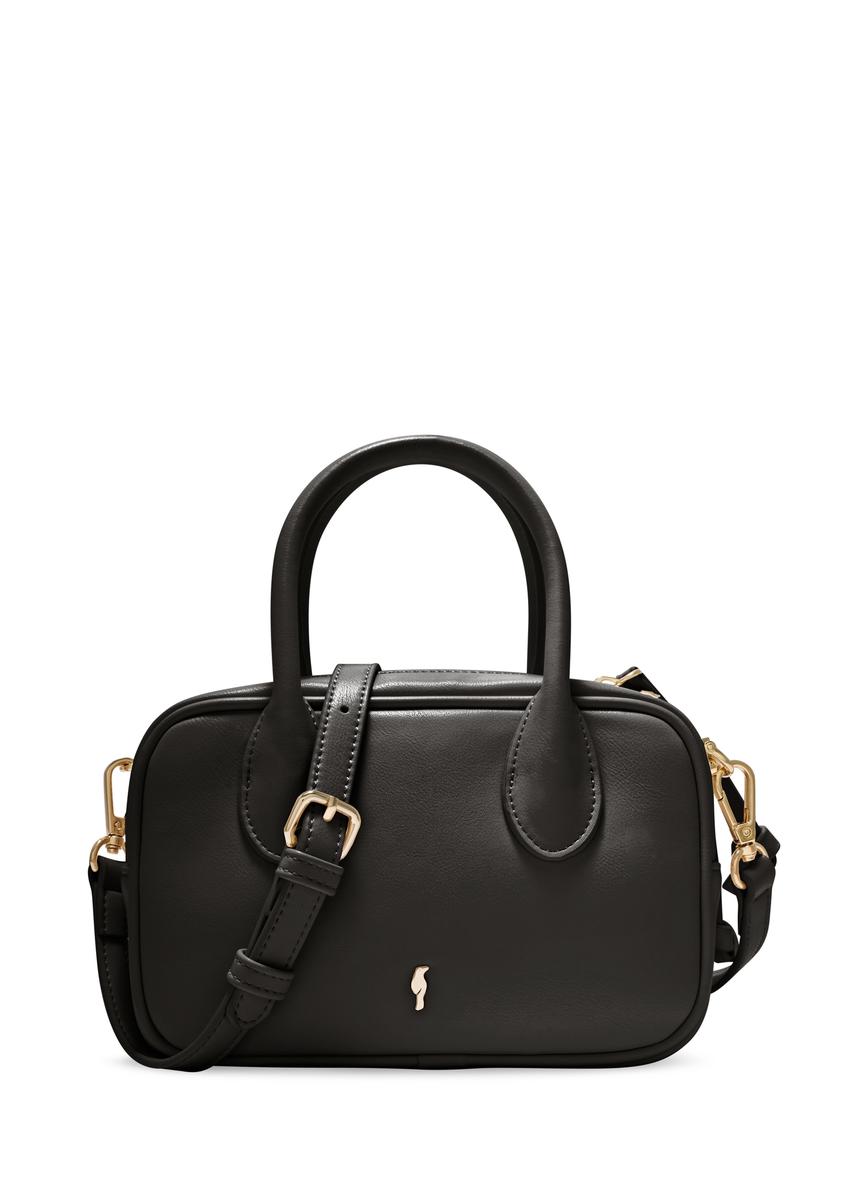 Mała czarna torebka damska TOREC-1234-9G(W26)