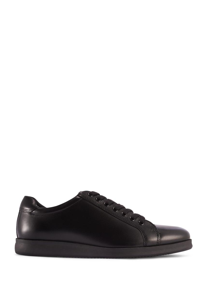 Czarne skórzane buty męskie BUTYM-0513-99(Z25)