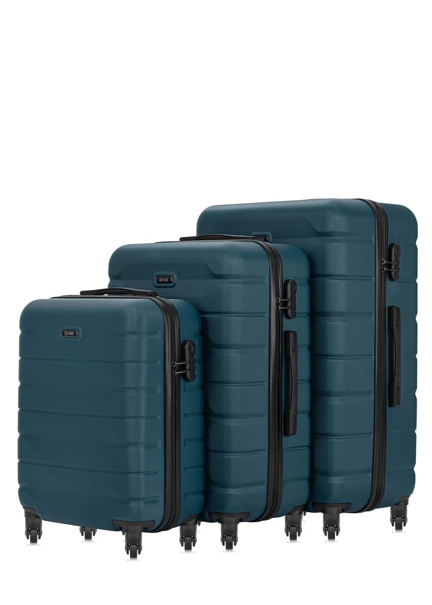 Komplet walizek na kółkach 19''/24''/28'' WALAB-0067-54(W24)