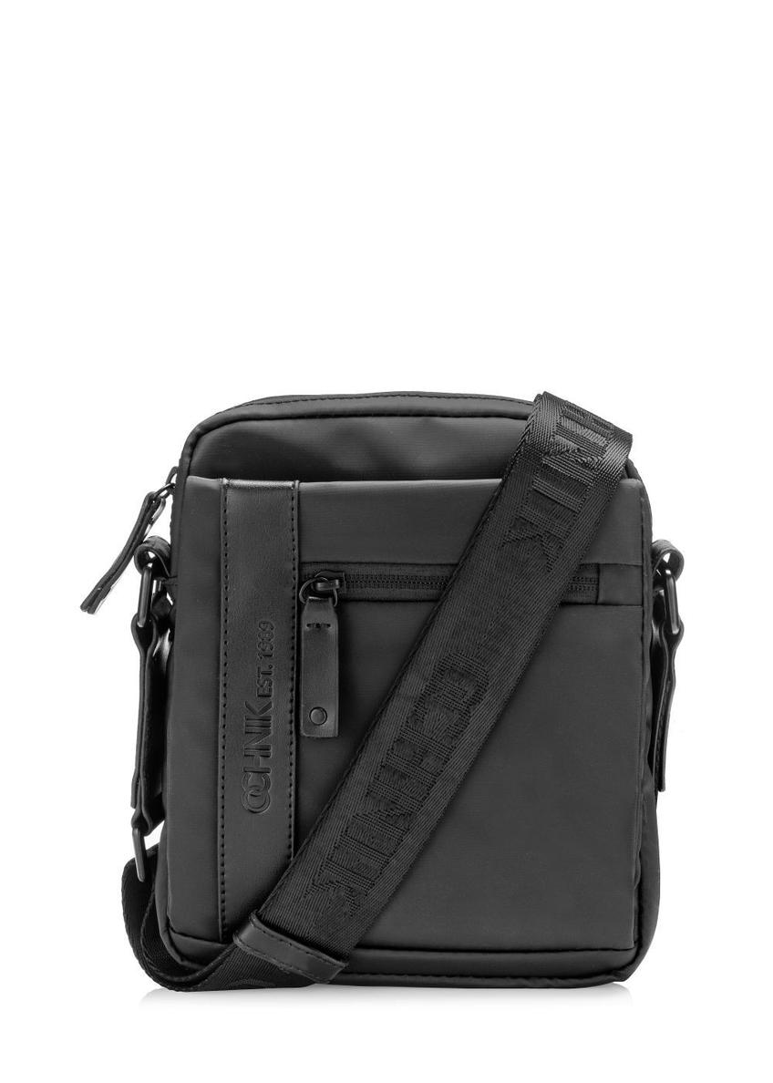 Black men's bag with pocket TORMN-0204B-99(Z24)-01