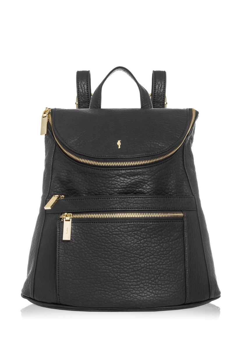 Black and gold backpack women's best sale