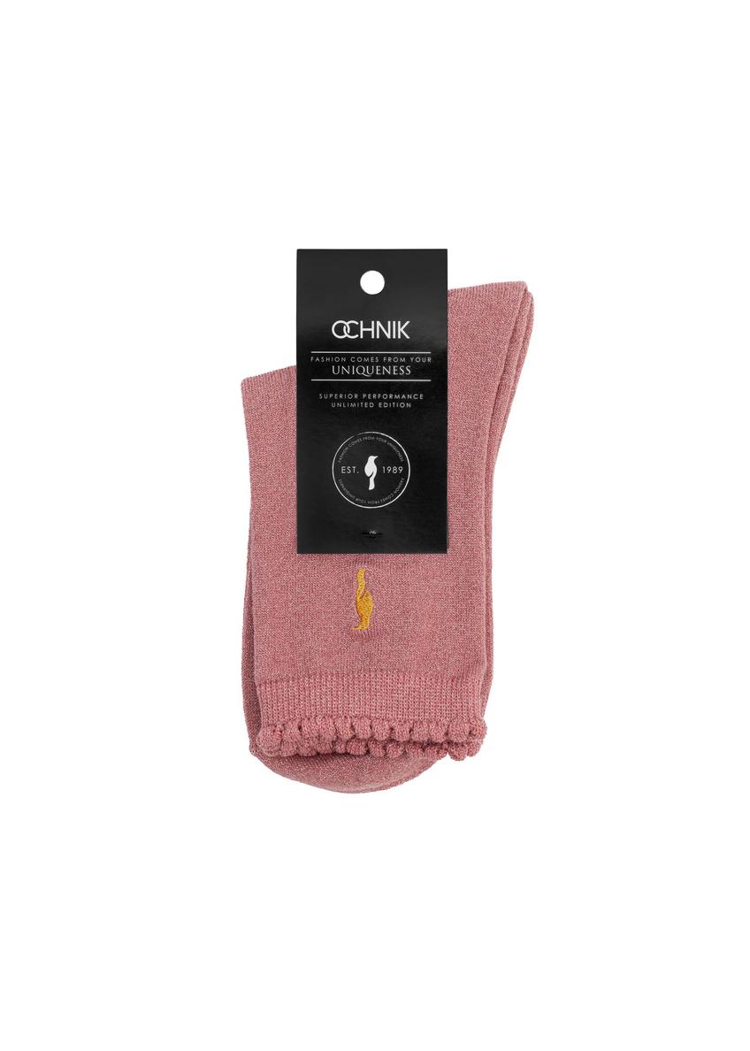 Long shiny women's socks SKADT-0069-32(Z24)