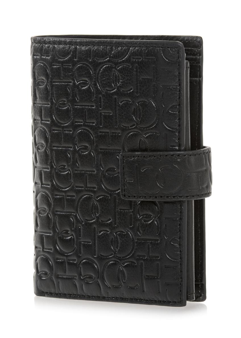 Skórzany portfel męski z tłoczeniem PORMS-0602-98(Z23)