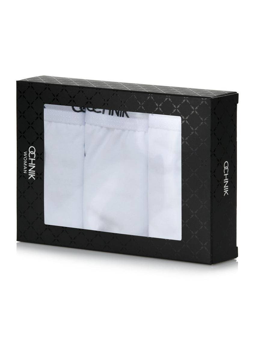 Trójpak białych fig damskich ZESDS-0002-0A(W26)