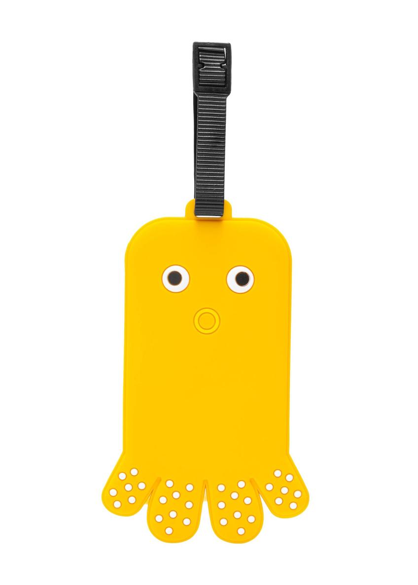 Identyfikator do bagażu AW-012-0004-2B(W26), widok produktu z przodu na białym tle.