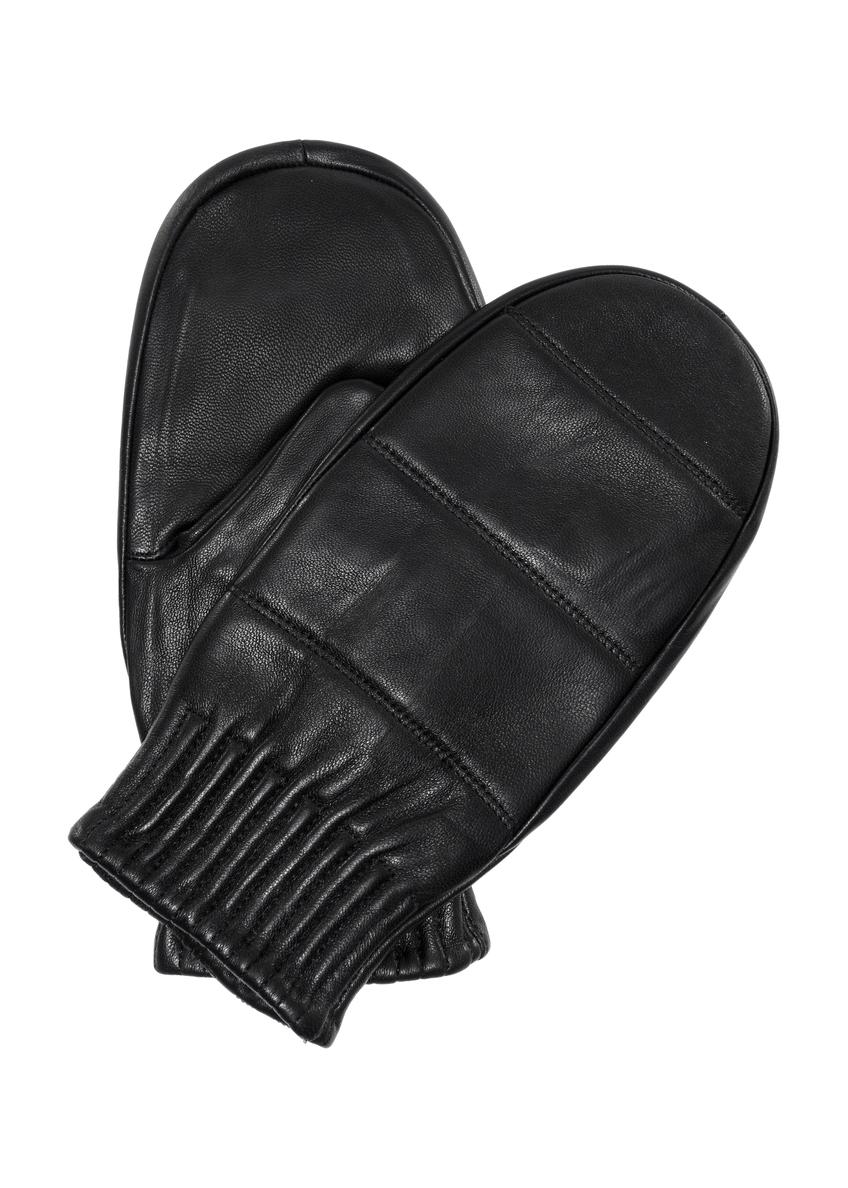 Skórzane rękawiczki damskie na jeden palec REKDS-0084-99(Z23)