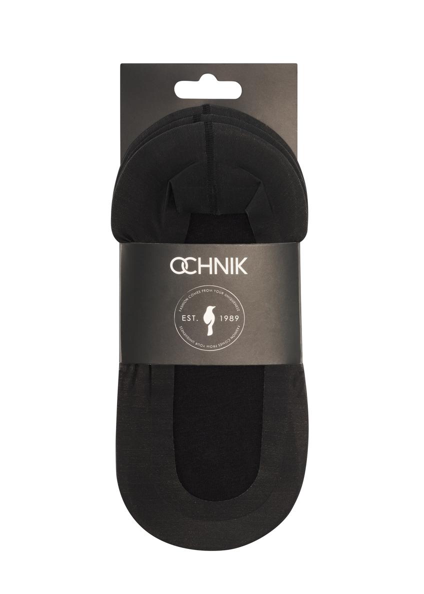 Zestaw czarnych stopek damskich ZESDT-0032-99(W26) - widok produktu od góry, na białym tle. 