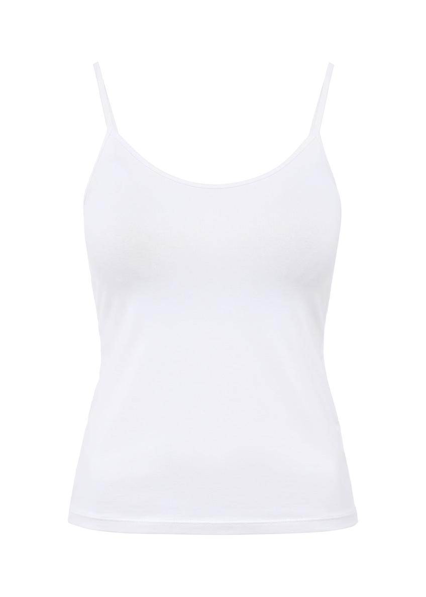 White women's tank top BLUDT-0175-12(Z24)