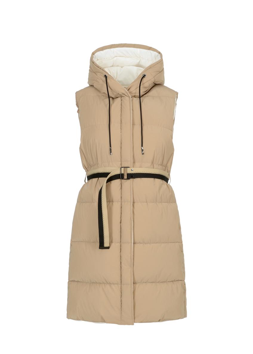 Dwustronna długa kamizelka damska KAMDT-0020-81(Z22)