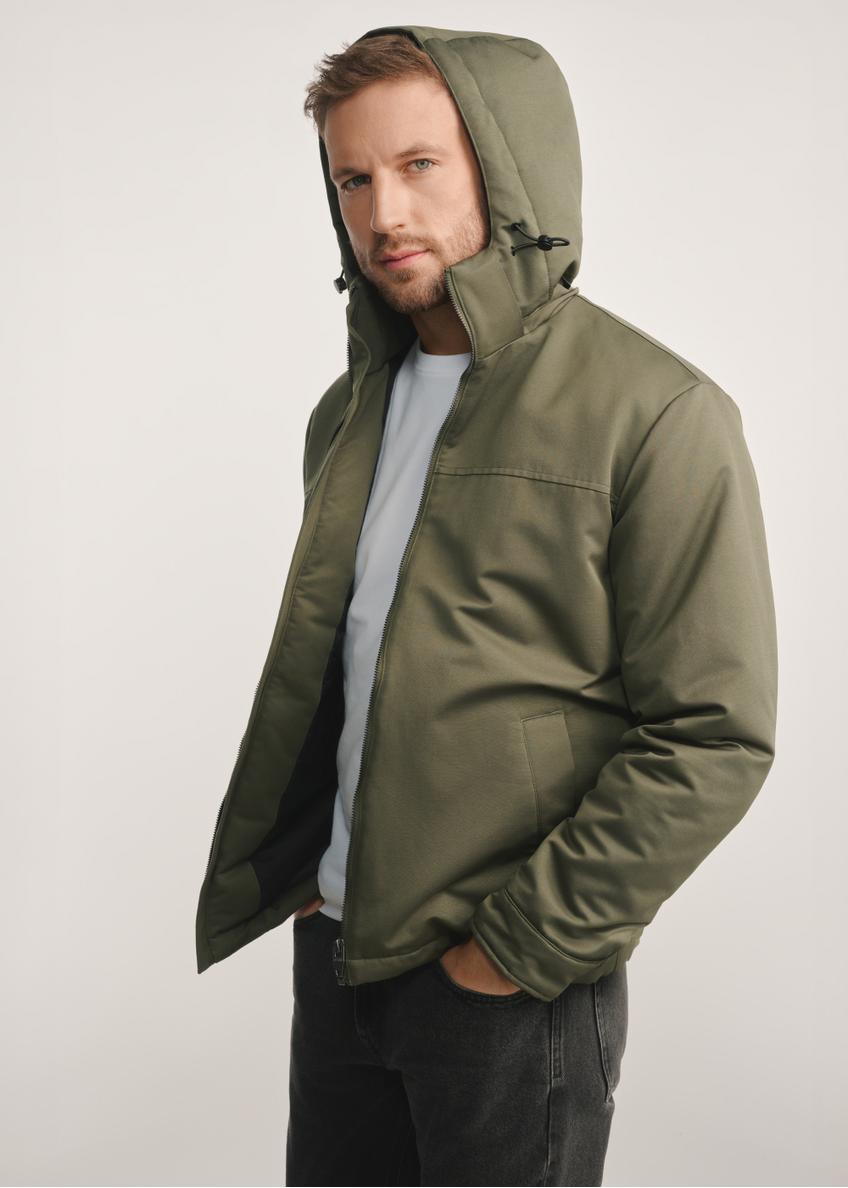 Kurtka męska w kolorze khaki KURMT-0386-54(Z25)