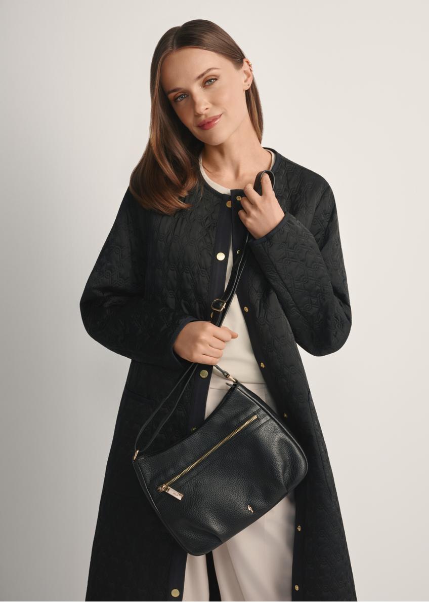 Czarna torebka damska na ramię TORES-1213-9I(W26)