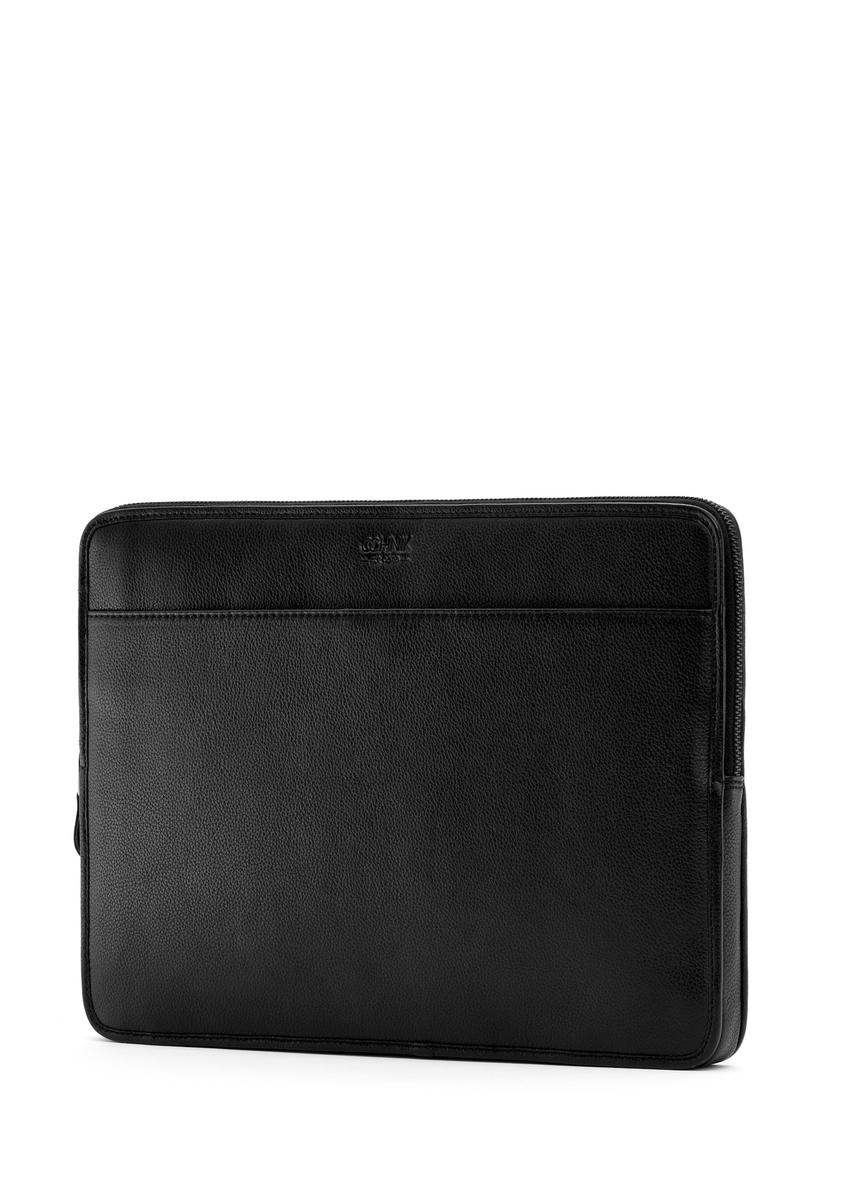Czarna skórzana teczka męska TORMS-0446-99(W25)