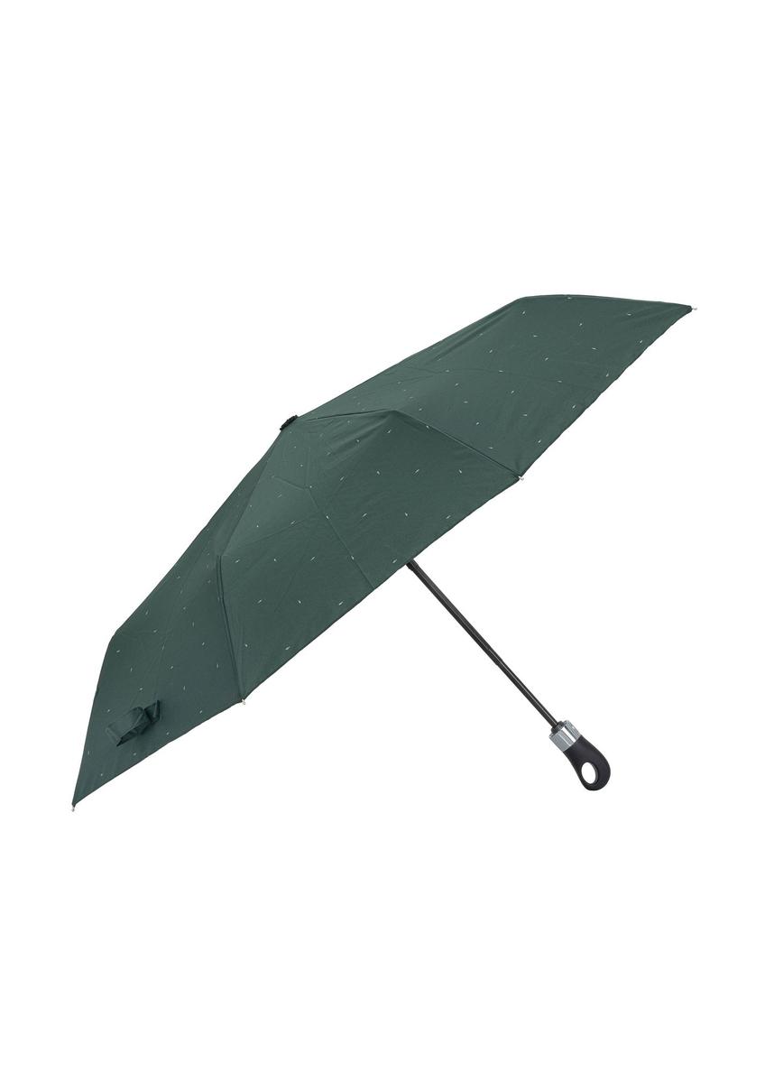Składany parasol damski w kolorze zielonym PARSD-0012-54(W24)
