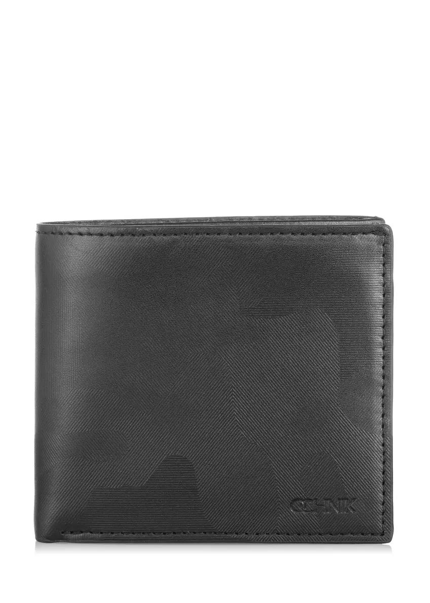 Skórzany portfel męski wzór moro PORMS-0530-99(W23)