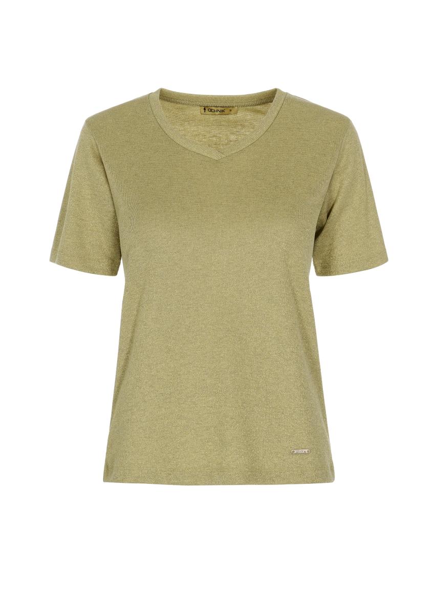 Bluzka V dekolt damska BLUDT-0149-55(W22)-02