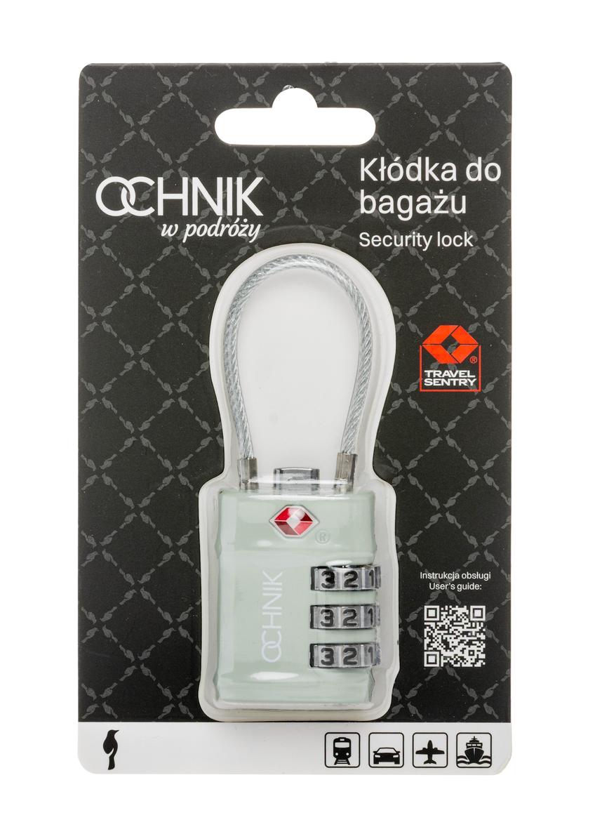 Szałwiowa szyfrowa kłódka TSA AW-015-0007-8F(W26)