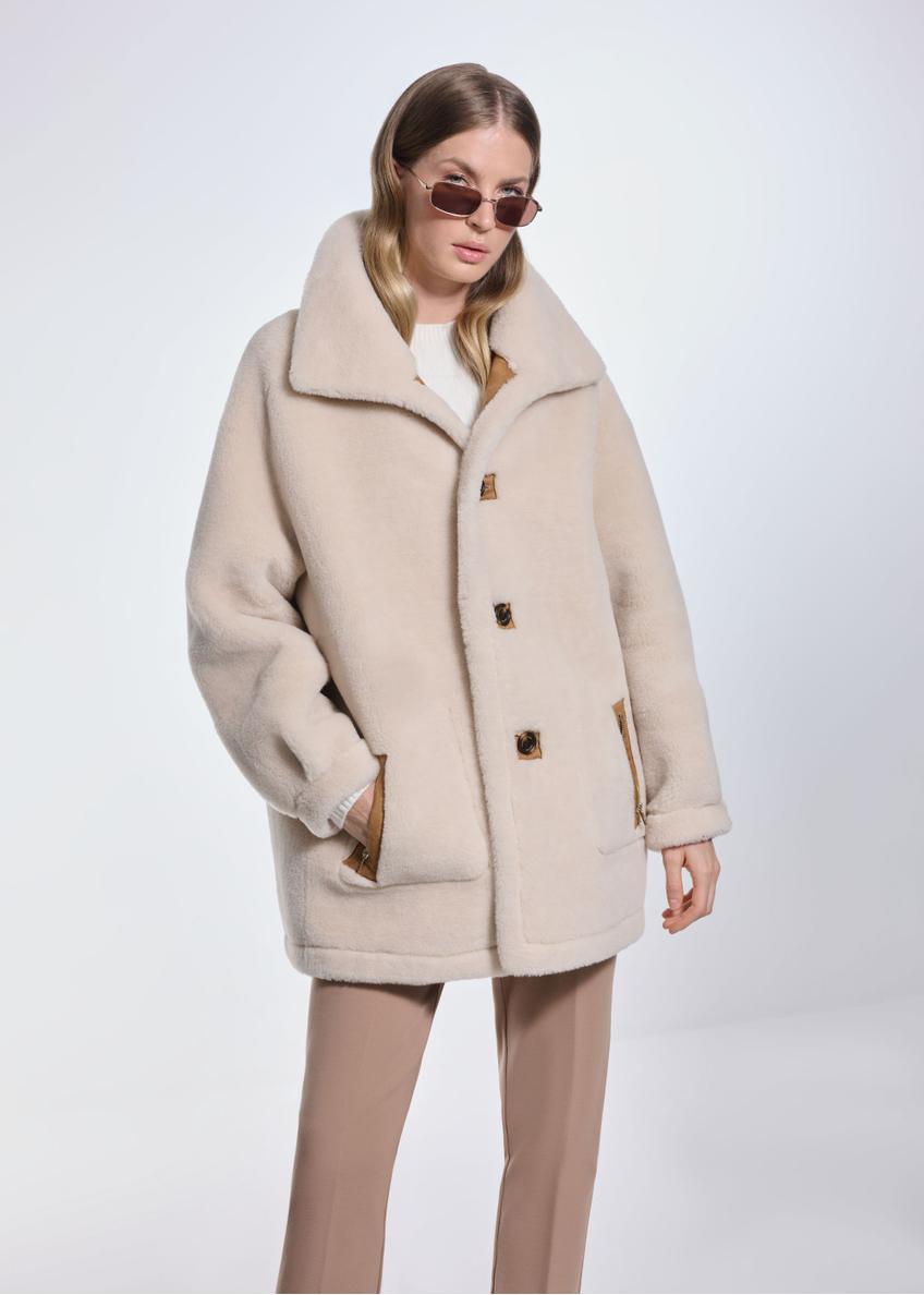 Women's double-sided sheepskin coat KOZDP-0009-24(Z24)