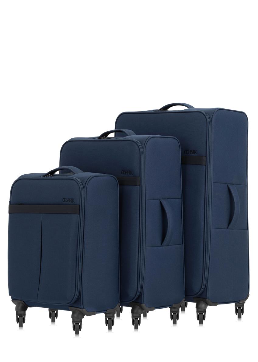 Komplet walizek na kółkach 19'/24'/28' WALNY-0040-69(W24)