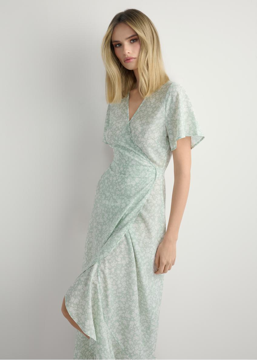 Długa sukienka w kwiaty SUKDT-0233-8P(W26)