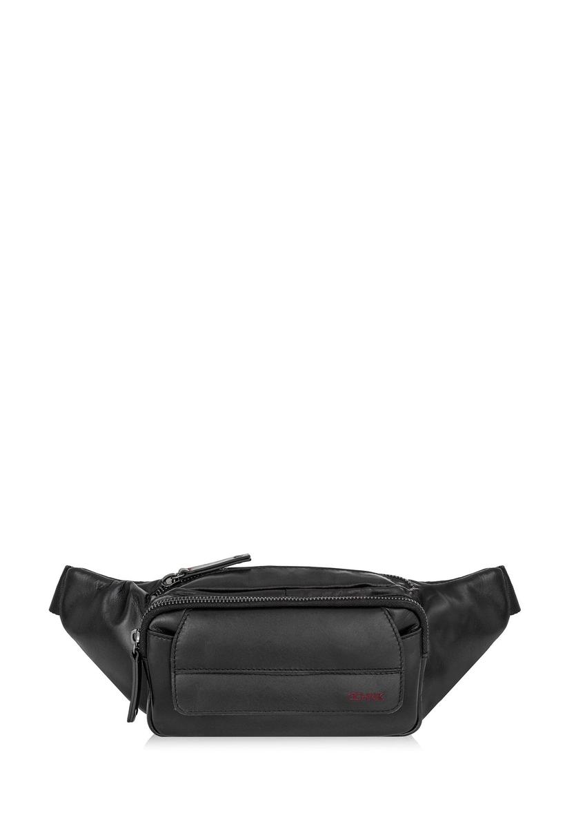 Black leather men's bag TORMS-0441-99(Z24)