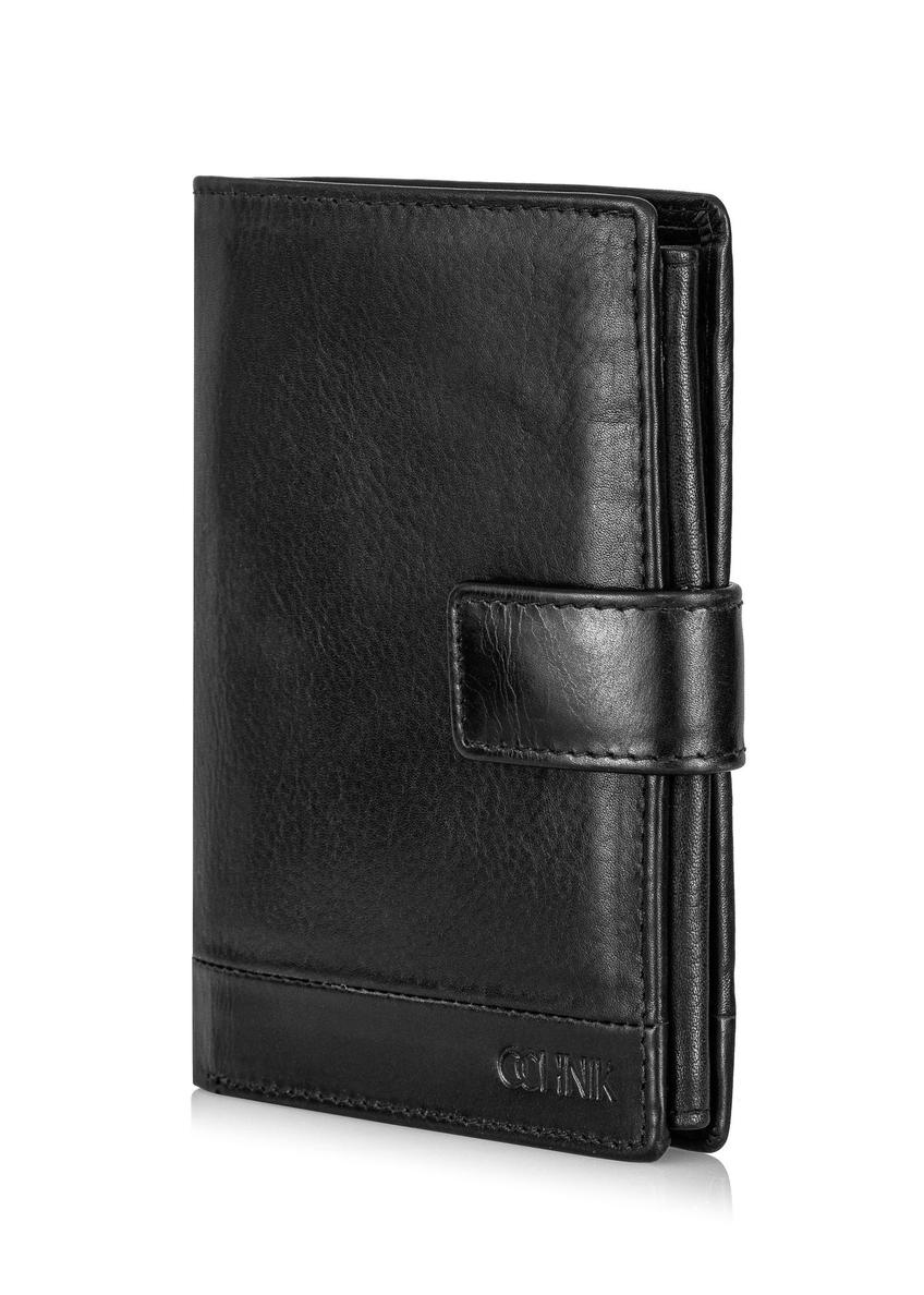 Black men's wallet PORMS-0623-99(Z24)